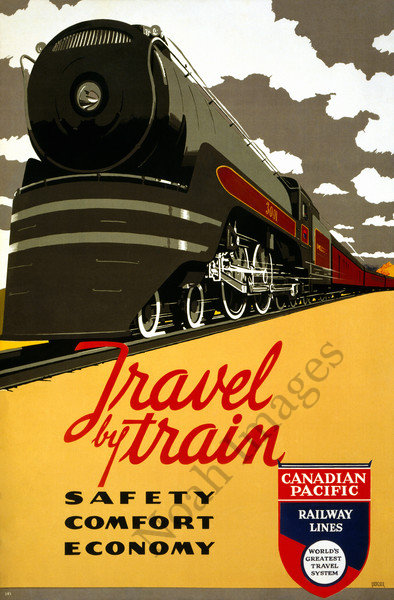 Train Travel Posters